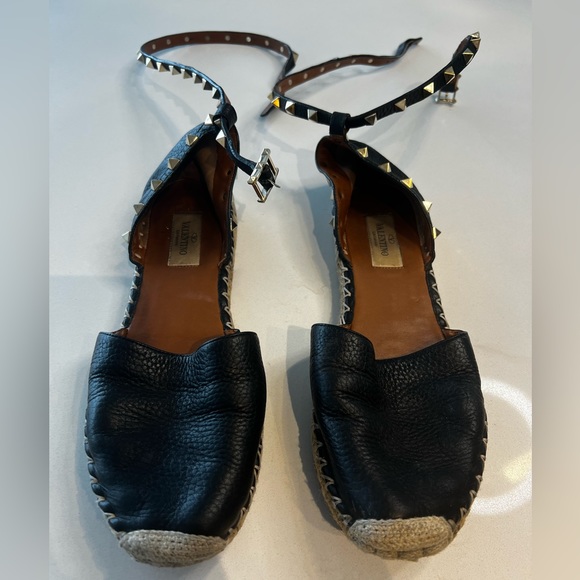 Valentino black rockstud sandals - Picture 2 of 4